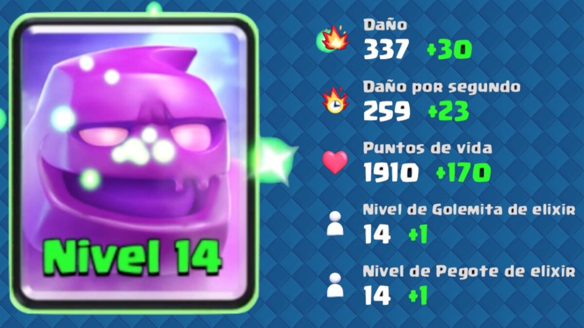 Clash Royale ⭐maestrías⭐ Gólem De Elixir 7775