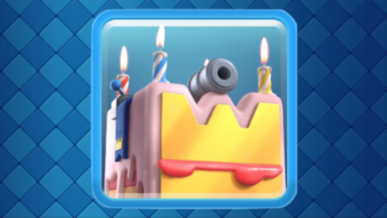 Clash Royale ⭐Skin de Torre⭐ ? Torre Tarta de Cumpleaños 