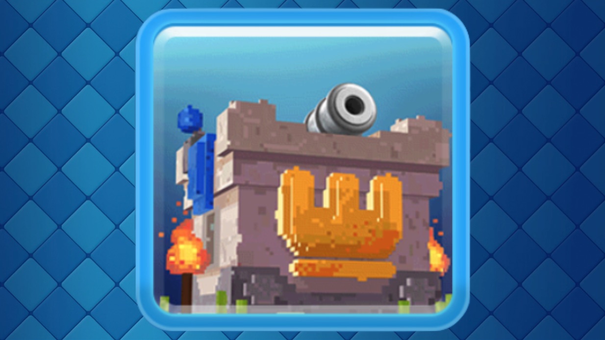 clash royale torre pixel