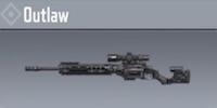 codm mini rifle de francotirador outlaw